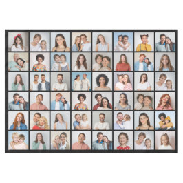 Erstellen Sie Ihre eigene 48 FotoCollage Tischdecke