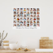Erstellen Sie Ihre eigene 48 FotoCollage und fügen Poster (Küche)