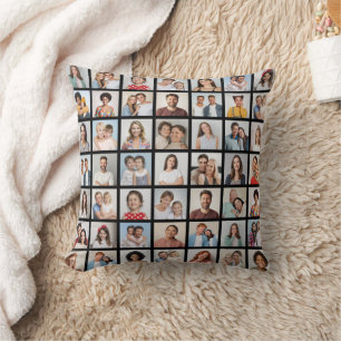 Erstellen Sie Ihre eigene 49-Foto-Collage Kissen
