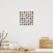 Erstellen Sie Ihre eigene 49-Foto-Collage Poster (Küche)