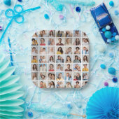 Erstellen Sie Ihre eigene 49 FotoCollage Pappteller (Party)