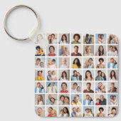 Erstellen Sie Ihre eigene 49 FotoCollage Schlüsselanhänger (Vorderseite)
