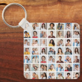 Erstellen Sie Ihre eigene 49 FotoCollage Schlüsselanhänger (Vorderseite)