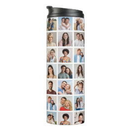 Erstellen Sie Ihre eigene 49 FotoCollage Thermosbecher