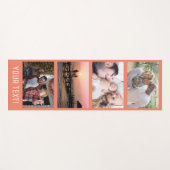 Erstellen Sie Ihre eigene 4 Foto Collage Yoga Mat Yogamatte (Vorderseite (Horizontal))