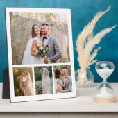 Erstellen Sie Ihre eigene 4-Foto-Hochzeitskollekti Fotoplatte (Seite)