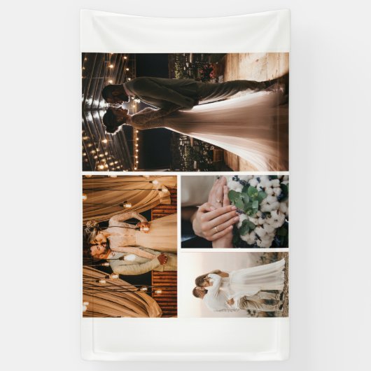 Erstellen Sie Ihre eigene 4-FotoCollage Banner (Vertikal)