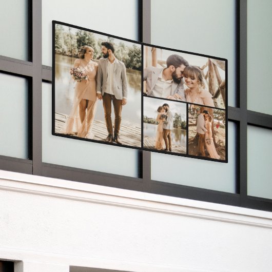 Erstellen Sie Ihre eigene 4-FotoCollage Banner (Äußeres Gebäude)