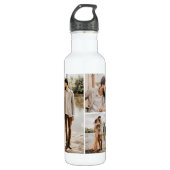 Erstellen Sie Ihre eigene 4-FotoCollage Edelstahlflasche (Vorderseite)