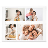 Erstellen Sie Ihre eigene 4-FotoCollage Fotodruck (Vorne)