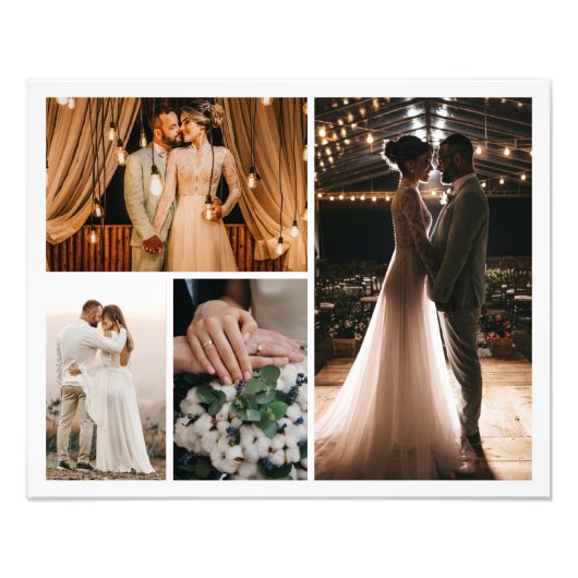 Erstellen Sie Ihre eigene 4-FotoCollage Fotodruck (Vorne)