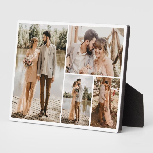 Erstellen Sie Ihre eigene 4-FotoCollage Fotoplatte (Seite)