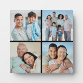 Erstellen Sie Ihre eigene 4-FotoCollage Fotoplatte (Vorderseite)