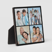 Erstellen Sie Ihre eigene 4-FotoCollage Fotoplatte (Vorderseite)