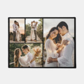 Erstellen Sie Ihre eigene 4-FotoCollage Fußmatte (Vorderseite)