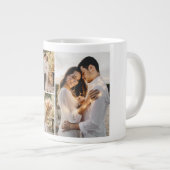 Erstellen Sie Ihre eigene 4-FotoCollage Jumbo-Tasse (Vorderseite Rechts)