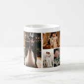 Erstellen Sie Ihre eigene 4-FotoCollage Kaffeetasse (Mittel)