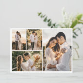 Erstellen Sie Ihre eigene 4-FotoCollage Karte (Stehend Vorderseite)