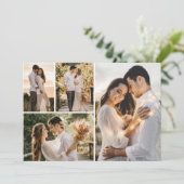 Erstellen Sie Ihre eigene 4-FotoCollage Karte (Stehend Vorderseite)