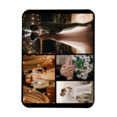 Erstellen Sie Ihre eigene 4-FotoCollage Magnet (Vertikal)