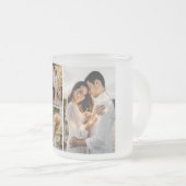 Erstellen Sie Ihre eigene 4-FotoCollage Mattglastasse (VorderseiteRechts)