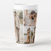 Erstellen Sie Ihre eigene 4-FotoCollage Milchtasse (Vorderseite)