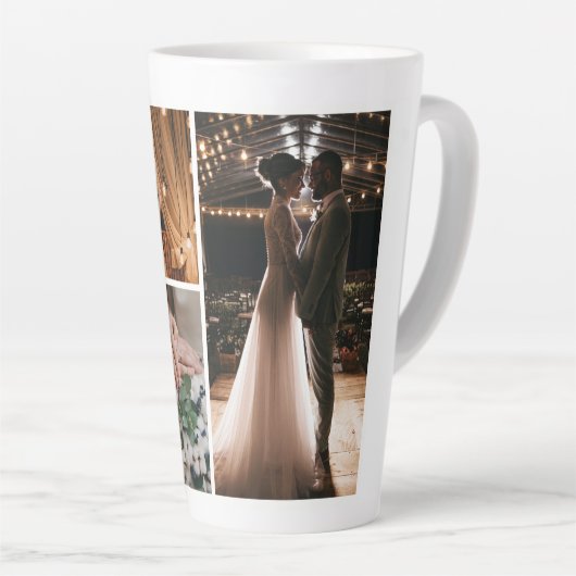 Erstellen Sie Ihre eigene 4-FotoCollage Milchtasse (Rechte Ecke)