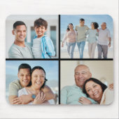 Erstellen Sie Ihre eigene 4-FotoCollage Mousepad (Vorne)
