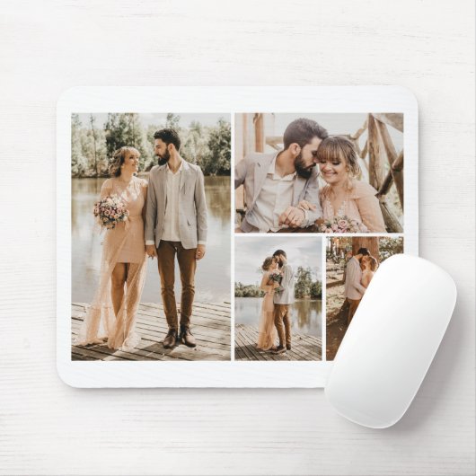 Erstellen Sie Ihre eigene 4-FotoCollage Mousepad (Mit Mouse)