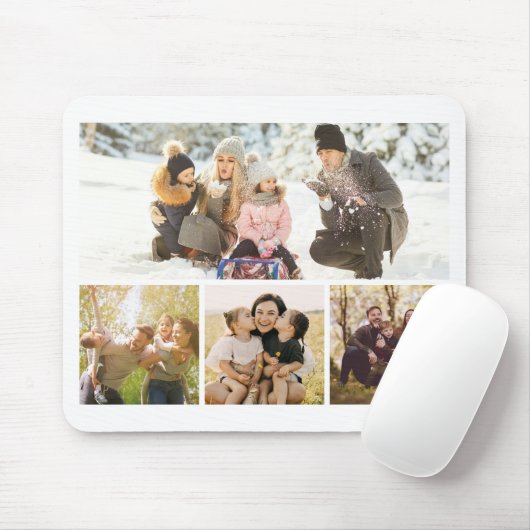 Erstellen Sie Ihre eigene 4-FotoCollage Mousepad (Mit Mouse)