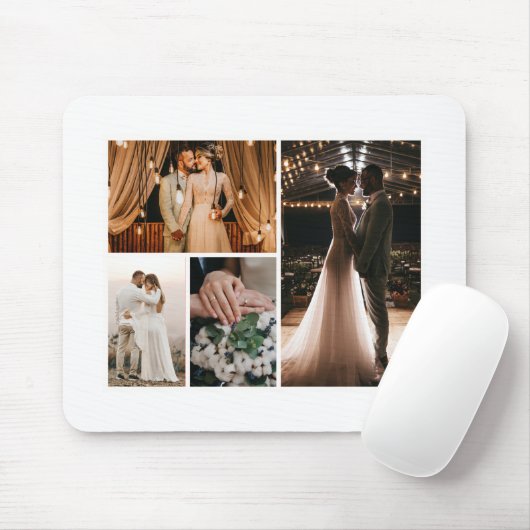 Erstellen Sie Ihre eigene 4-FotoCollage Mousepad (Mit Mouse)