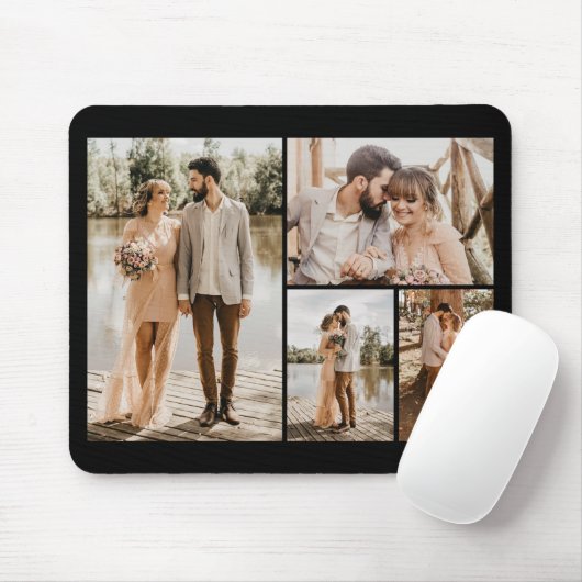Erstellen Sie Ihre eigene 4-FotoCollage Mousepad (Mit Mouse)