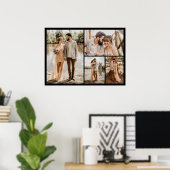 Erstellen Sie Ihre eigene 4-FotoCollage Poster (Heimbüro)