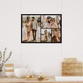 Erstellen Sie Ihre eigene 4-FotoCollage Poster (Küche)