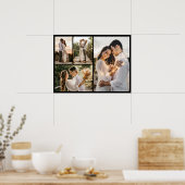 Erstellen Sie Ihre eigene 4-FotoCollage Poster (Küche)