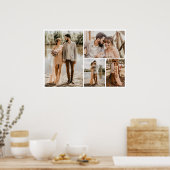 Erstellen Sie Ihre eigene 4-FotoCollage Poster (Küche)