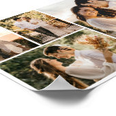 Erstellen Sie Ihre eigene 4-FotoCollage Poster (Ecke)