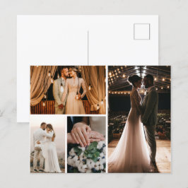 Erstellen Sie Ihre eigene 4-FotoCollage Postkarte