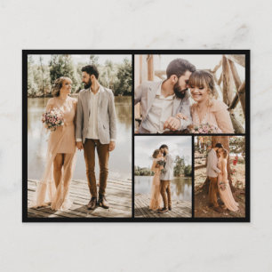 Erstellen Sie Ihre eigene 4-FotoCollage Postkarte