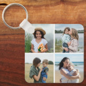 Erstellen Sie Ihre eigene 4-FotoCollage Schlüsselanhänger (Vorderseite)