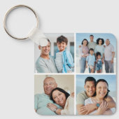 Erstellen Sie Ihre eigene 4-FotoCollage Schlüsselanhänger (Vorderseite)