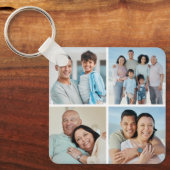 Erstellen Sie Ihre eigene 4-FotoCollage Schlüsselanhänger (Vorderseite)