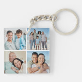 Erstellen Sie Ihre eigene 4-FotoCollage Schlüsselanhänger (Rückseite)