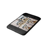 Erstellen Sie Ihre eigene 4 FotoCollage - Skriptna Badematte (Schrägansicht)