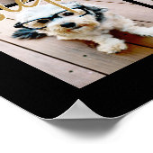 Erstellen Sie Ihre eigene 4 FotoCollage - Skriptna Poster (Ecke)