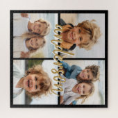 Erstellen Sie Ihre eigene 4 FotoCollage - Skriptna Puzzle (Horizontal)