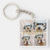 Erstellen Sie Ihre eigene 4 FotoCollage - Skriptna Schlüsselanhänger (Vorderseite)