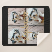 Erstellen Sie Ihre eigene 4 FotoCollage - Skriptna Sherpadecke (Vorderseite (Horizontal))