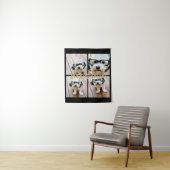 Erstellen Sie Ihre eigene 4 FotoCollage - Skriptna Wandteppich (Beispiel)