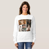 Erstellen Sie Ihre eigene 4-FotoCollage Sweatshirt (Vorne ganz)